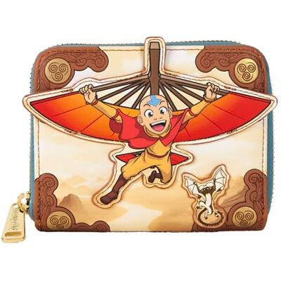 Loungefly Nickelodeon Avatar: The Last Airbender Portemonnee met ritssluiting, meerkleurig, Meerkleurig Loungefly Nickelodeon Avatar: The Last Airbender Portemonnee met ritssluiting, meerkleurig, Meerkleurig