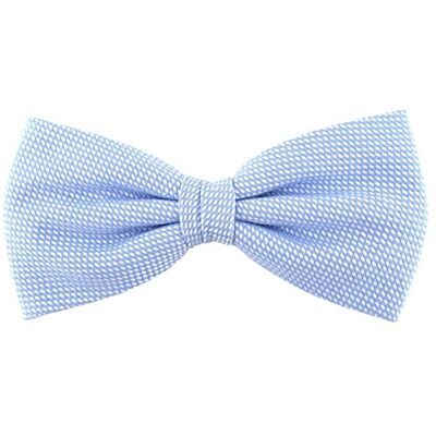 TigerTie Tiger Effen piqué vlinderdas motief voorgeknoopte strik 100% katoen + opbergdoos, lichtblauw/wit Fliegengröße: ca. 12 cm x 6 cm TigerTie Tiger Effen piqué vlinderdas motief voorgeknoopte strik 100% katoen + opbergdoos, lichtblauw/wit Fliegengröße: ca. 12 cm x 6 cm