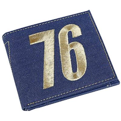 Difuzed Fallout-Vault 76 Vintage jeansportemonnee voor jongens, Blauw, Muntenzakje Difuzed Fallout-Vault 76 Vintage jeansportemonnee voor jongens, Blauw, Muntenzakje