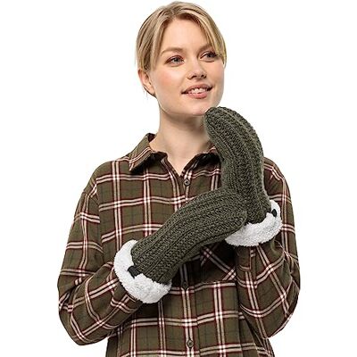 Jack Wolfskin Highloft Knit Mitten W Dameshandschoen Jack Wolfskin Highloft Knit Mitten W Dameshandschoen