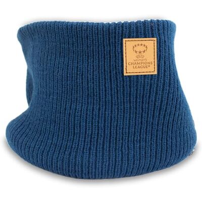 UEFA UWCL, gebreide nekwarmer voor dames, Champions League, officieel gelicentieerd product, nekwarmer, gezichtsbedekking, voor dames en heren, geweldig voetbalcadeau-idee UEFA UWCL, gebreide nekwarmer voor dames, Champions League, officieel gelicentieerd product, nekwarmer, gezichtsbedekking, voor dames en heren, geweldig voetbalcadeau-idee
