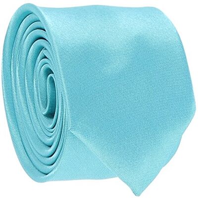 cravateSlim Stropdas fijn, effen, slim fit, modern, 5 cm aan de punt, accessoire voor bruiloft, ceremonie, turquoise, één maat, Turkoois Blauw Taille unique cravateSlim Stropdas fijn, effen, slim fit, modern, 5 cm aan de punt, accessoire voor bruiloft, ceremonie, turquoise, één maat, Turkoois Blauw Taille unique