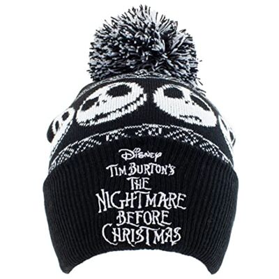 The Nightmare Before Christmas Nightmare Before Christmas-Beanie Pom-Basic Snow Cap, meerkleurig, Eén maat Uniseks volwassenen, veelkleurig, Eén maat, Meerkleurig The Nightmare Before Christmas Nightmare Before Christmas-Beanie Pom-Basic Snow Cap, meerkleurig, Eén maat Uniseks volwassenen, veelkleurig, Eén maat, Meerkleurig