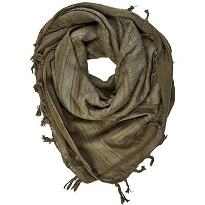 Mil-Tec Miltec Shemagh, Keffiyeh, doek, sjaal voor volwassenen, uniseks, groen (olijf), 110 x 110 cm Mil-Tec Miltec Shemagh, Keffiyeh, doek, sjaal voor volwassenen, uniseks, groen (olijf), 110 x 110 cm