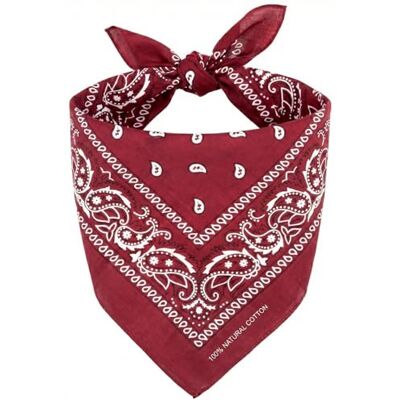 Keystone Peak KP Bandana donkerrood 100% katoen en natuurlijke vezels donkerrode sjaal zonder polyester hoogwaardige kwaliteit zacht, duurzaam en machinewasbaar bandana heren uniseks en kinderen 54 cm x 54 cm Keystone Peak KP Bandana donkerrood 100% katoen en natuurlijke vezels donkerrode sjaal zonder polyester hoogwaardige kwaliteit zacht, duurzaam en machinewasbaar bandana heren uniseks en kinderen 54 cm x 54 cm