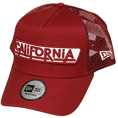 New Era California Frame Verstelbare Trucker Cap USA Patch New Era California Frame Verstelbare Trucker Cap USA Patch