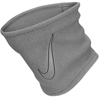 Nike Fleece 2.0 Fleece nekwarmer 076 rookgrijs/zwart, één maat, grijs, één maat Nike Fleece 2.0 Fleece nekwarmer 076 rookgrijs/zwart, één maat, grijs, één maat