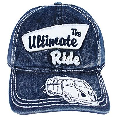 BRISA VW Collectie Volkswagen T1 Bulli Bus Militaire Baseball Cap (Ultimate Ride/Blauw) BRISA VW Collectie Volkswagen T1 Bulli Bus Militaire Baseball Cap (Ultimate Ride/Blauw)