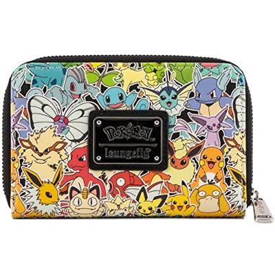 Loungefly Pokémon Ombe Ombe Portemonnee van kunstleer Loungefly Pokémon Ombe Ombe Portemonnee van kunstleer