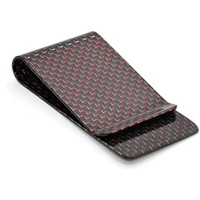 Medifier Business heren bankbiljettenklemmen, Money, clip, koolstofvezel, creditcardhouder, goudkleurig, Rood, Modern Medifier Business heren bankbiljettenklemmen, Money, clip, koolstofvezel, creditcardhouder, goudkleurig, Rood, Modern