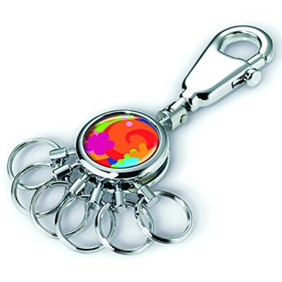 TROIKA Gepatenteerd/Color uniseks sleutelhanger (7 stuks) TROIKA Gepatenteerd/Color uniseks sleutelhanger (7 stuks)
