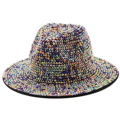 WUFANGBU Fedora Trilby Hoeden Vilten Hoed Podium Hoed Vrouwen Top Hoed Retro Outdoor Zonneschaduw voor Mannen Jazz Hoed WUFANGBU Fedora Trilby Hoeden Vilten Hoed Podium Hoed Vrouwen Top Hoed Retro Outdoor Zonneschaduw voor Mannen Jazz Hoed