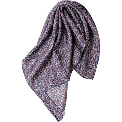 Prettystern Handrollende sjaal dames heren uniseks 100% zijde bandana nicki zomersjaal kleine zijden sjaal, 29 donkerblauw kasjmier 53 cm X 53 cm Prettystern Handrollende sjaal dames heren uniseks 100% zijde bandana nicki zomersjaal kleine zijden sjaal, 29 donkerblauw kasjmier 53 cm X 53 cm