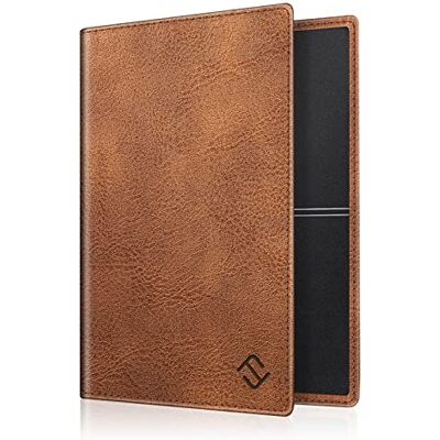 FINTIE Beschermhoes voor autokentekenbewijs, ultradun, licht, PU-leer, multifunctioneel, voor kentekenbewijs en identiteitskaart FINTIE Beschermhoes voor autokentekenbewijs, ultradun, licht, PU-leer, multifunctioneel, voor kentekenbewijs en identiteitskaart