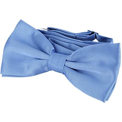 DonDon Vlinderdas of vlinderdas met haak geknoopt en verstelbaar, Denim Blauw Taille unique DonDon Vlinderdas of vlinderdas met haak geknoopt en verstelbaar, Denim Blauw Taille unique