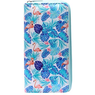 DonDon Portemonnee voor dames of kleine meisjes met ritssluiting, Flamant-monde, Modern DonDon Portemonnee voor dames of kleine meisjes met ritssluiting, Flamant-monde, Modern