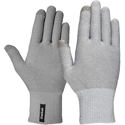 GripGrab Merino Liner dunne fietshandschoenen met touchscreen van merinowol voor fietsen, wandelen, dagelijks gebruik, wandelen GripGrab Merino Liner dunne fietshandschoenen met touchscreen van merinowol voor fietsen, wandelen, dagelijks gebruik, wandelen