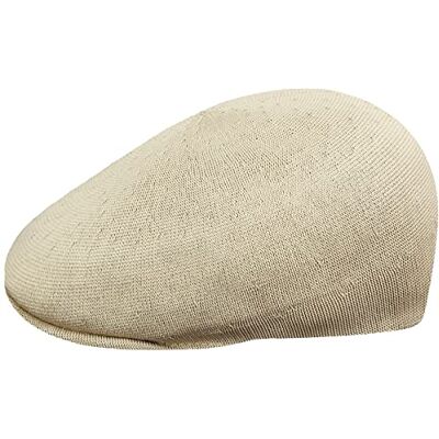 Kangol Tropic 507 Ventair Herenpet met vizier, zomer, lente en zomer, Beige, S S Kangol Tropic 507 Ventair Herenpet met vizier, zomer, lente en zomer, Beige, S S
