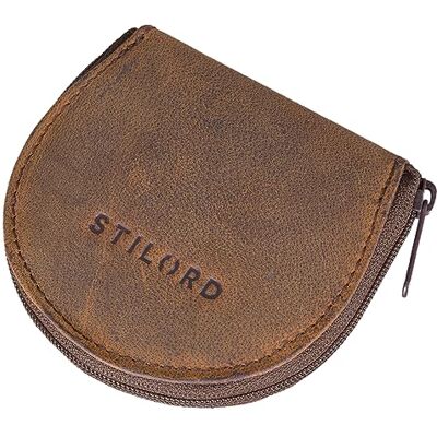 STILORD "Benji" Portemonnee Lederen Mini Portemonnee voor Mannen Vrouwen Vintage Portemonnee Echt Lederen Sleutelhanger Kleur: Colorado Bruin, Colorado Bruin, Portemonnee STILORD "Benji" Portemonnee Lederen Mini Portemonnee voor Mannen Vrouwen Vintage Portemonnee Echt Lederen Sleutelhanger Kleur: Colorado Bruin, Colorado Bruin, Portemonnee