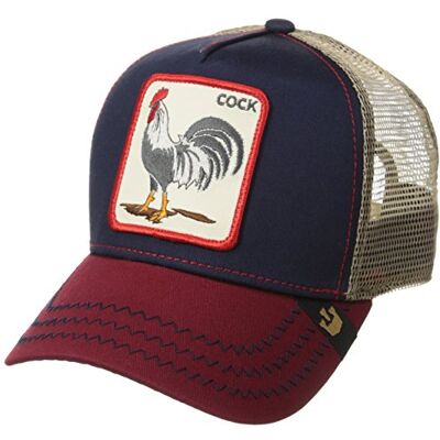 Goorin Bros. The Farm Original Seasonal Snapback Truckerpet voor dames en heren, baseballpet voor heren (1 stuk) Eén maat Goorin Bros. The Farm Original Seasonal Snapback Truckerpet voor dames en heren, baseballpet voor heren (1 stuk) Eén maat