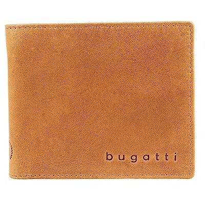 bugatti Volo Leather Portemonnee voor heren, in prachtige geschenkdoos cognac bugatti Volo Leather Portemonnee voor heren, in prachtige geschenkdoos cognac