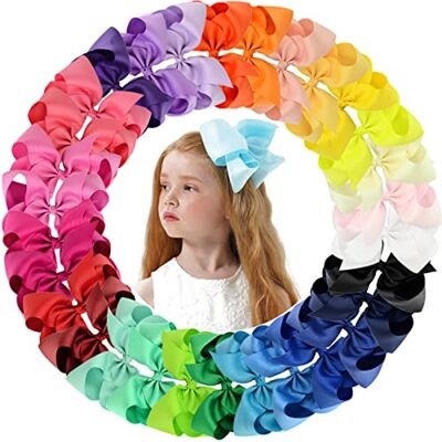 YHXX YLEN 30 Big Hair Strikken Clips Voor Meisjes Tiener-15 cm Dubbele Knoop Stijl Boutique Enorme Grote Strik Meisjes Kinderen Vrouwen Alligator Clip-Grosgrain Lint Haarklemmen YHXX YLEN 30 Big Hair Strikken Clips Voor Meisjes Tiener-15 cm Dubbele Knoop Stijl Boutique Enorme Grote Strik Meisjes Kinderen Vrouwen Alligator Clip-Grosgrain Lint Haarklemmen