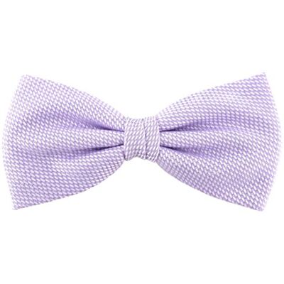 TigerTie Tiger Effen piqué-vlinderdas, voorgebonden vlinderdas, 100% katoen, met opbergdoos, Lila. Taille unique TigerTie Tiger Effen piqué-vlinderdas, voorgebonden vlinderdas, 100% katoen, met opbergdoos, Lila. Taille unique
