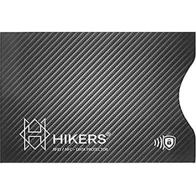 HIKERS 12 x RFID-/NFC-beschermhoesjes voor bankkaarten, contactloos, creditcardbescherming, CB, blauwe kaarthoezen, paspoort, RFID-tas HIKERS 12 x RFID-/NFC-beschermhoesjes voor bankkaarten, contactloos, creditcardbescherming, CB, blauwe kaarthoezen, paspoort, RFID-tas