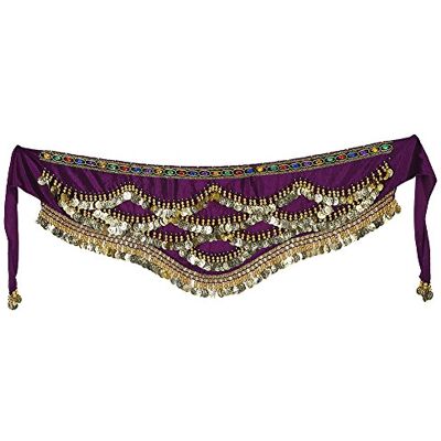 VGEBY Buikdans Heupriem Mode Danskostuum Taille Sjaal Riem 328 Stuks Gouden Kwastje VGEBY Buikdans Heupriem Mode Danskostuum Taille Sjaal Riem 328 Stuks Gouden Kwastje