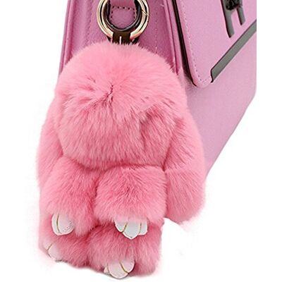 Bestowal Mooie Konijn Hanger Zachte Pluizige Konijn Auto Pop Sleutelhanger Charm Sleutelhanger Handtas Hanger Decor Beste Leuk Cadeau voor Familie Vrienden, Roze 13 cm, 13 cm Bestowal Mooie Konijn Hanger Zachte Pluizige Konijn Auto Pop Sleutelhanger Charm Sleutelhanger Handtas Hanger Decor Beste Leuk Cadeau voor Familie Vrienden, Roze 13 cm, 13 cm