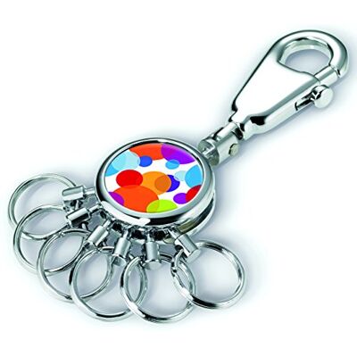 TROIKA Gepatenteerd/Color uniseks sleutelhanger (7 stuks) TROIKA Gepatenteerd/Color uniseks sleutelhanger (7 stuks)