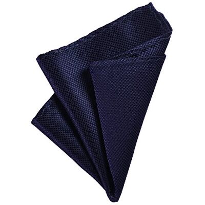 DonDon Kostuumtas voor heren, zakdoek, 21 x 21 cm, voor feestelijke gelegenheden, Donkerblauw, Eén maat Eén maat DonDon Kostuumtas voor heren, zakdoek, 21 x 21 cm, voor feestelijke gelegenheden, Donkerblauw, Eén maat Eén maat