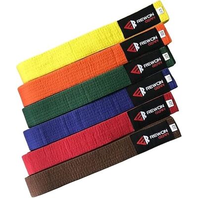 URBANSBEE Taekwondo-riem voor professionele karate, riemen voor vechtsporten, Judo-riem, vechtsport, premium kwaliteit URBANSBEE Taekwondo-riem voor professionele karate, riemen voor vechtsporten, Judo-riem, vechtsport, premium kwaliteit
