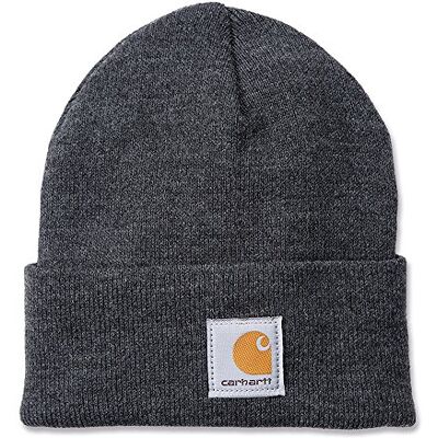 Carhartt gebreide muts met omslag, beanie, uniseks, 1 stuk One Size Carhartt gebreide muts met omslag, beanie, uniseks, 1 stuk One Size