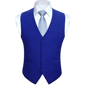 Enlision Herenvest, kostuum, casual, formeel, katoen, vesten, mouwloos, voor business, bruiloft, XS-4XL, Royal Blauw, 3XL 3XL Enlision Herenvest, kostuum, casual, formeel, katoen, vesten, mouwloos, voor business, bruiloft, XS-4XL, Royal Blauw, 3XL 3XL