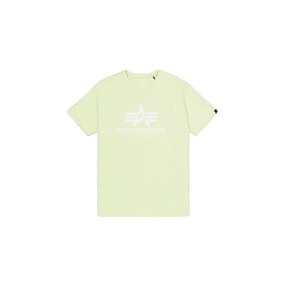Alpha Heren Basic T-shirt, blauw, L M Alpha Heren Basic T-shirt, blauw, L M