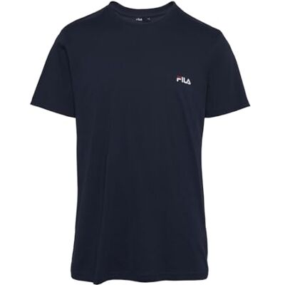 Fila Fi/1/Tr/Fps1194 T-shirt voor heren, 1 stuk, Navy Blauw, S S Fila Fi/1/Tr/Fps1194 T-shirt voor heren, 1 stuk, Navy Blauw, S S