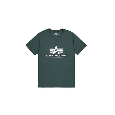 Alpha Heren Basic T-shirt, blauw, L L Alpha Heren Basic T-shirt, blauw, L L