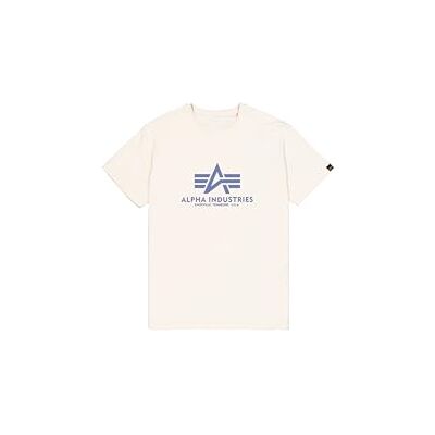 Alpha Heren Basic T-shirt, blauw, L M Alpha Heren Basic T-shirt, blauw, L M