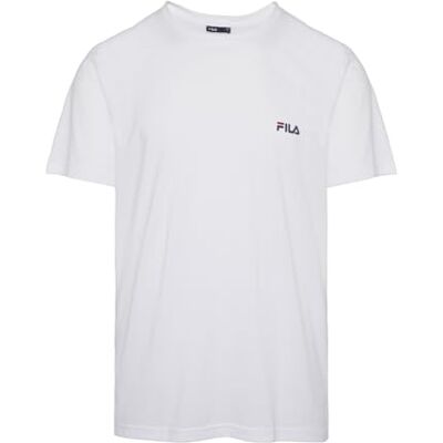 Fila Fi/1/Tr/Fps1194 T-shirt voor heren, 1 stuk, Wit., XXL XXL Fila Fi/1/Tr/Fps1194 T-shirt voor heren, 1 stuk, Wit., XXL XXL