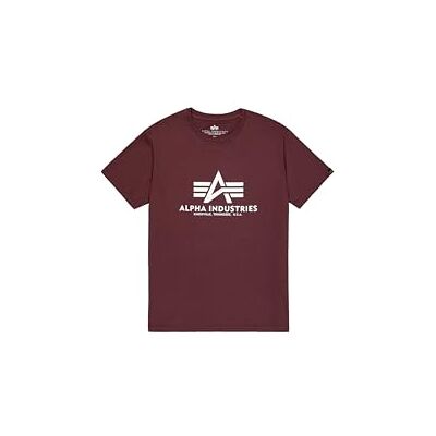 Alpha Heren Basic T-shirt, blauw, L M Alpha Heren Basic T-shirt, blauw, L M
