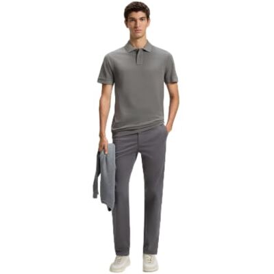 Boss Prime poloshirt voor heren van piqué katoen met logoprint 3XL Boss Prime poloshirt voor heren van piqué katoen met logoprint 3XL