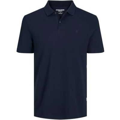 Jack & Jones Jjepaulos Ss Noos Poloshirt voor heren, Navy Blazer, XXL XXL Jack & Jones Jjepaulos Ss Noos Poloshirt voor heren, Navy Blazer, XXL XXL