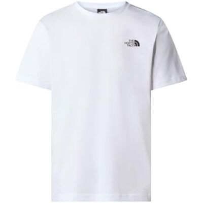 The North Face M S/S Redbox Tee T-shirt heren, Tnf White, S The North Face M S/S Redbox Tee T-shirt heren, Tnf White, S