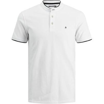 Jack & Jones Jjepaulos Mao Polo SS Noos heren L Jack & Jones Jjepaulos Mao Polo SS Noos heren L