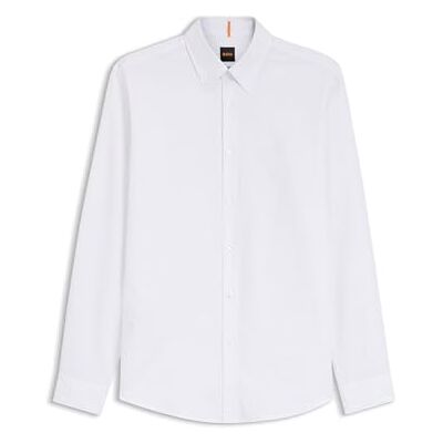 Boss Rickert_m overhemd voor heren, Wit 100 3XL Boss Rickert_m overhemd voor heren, Wit 100 3XL