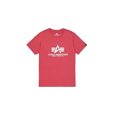 Alpha Heren Basic T-shirt, blauw, L L Alpha Heren Basic T-shirt, blauw, L L