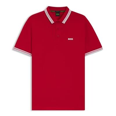 Boss Paddy 10241663 01 poloshirt voor heren (1 stuk) XS Boss Paddy 10241663 01 poloshirt voor heren (1 stuk) XS