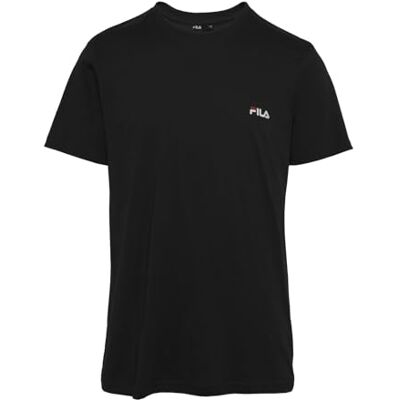 Fila Fi/1/Tr/Fps1194 T-shirt voor heren, 1 stuk, zwart., L L Fila Fi/1/Tr/Fps1194 T-shirt voor heren, 1 stuk, zwart., L L
