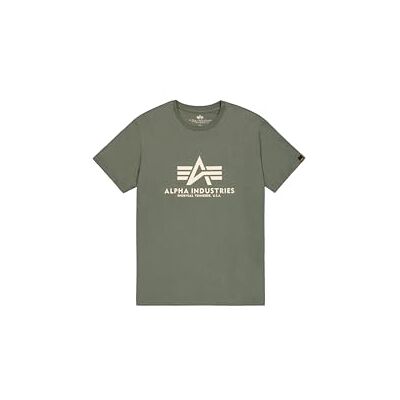 Alpha Heren Basic T-shirt, blauw, L M Alpha Heren Basic T-shirt, blauw, L M